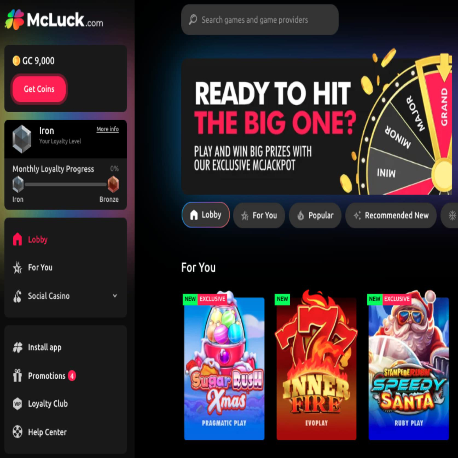 McLuck Casino - Context in Review