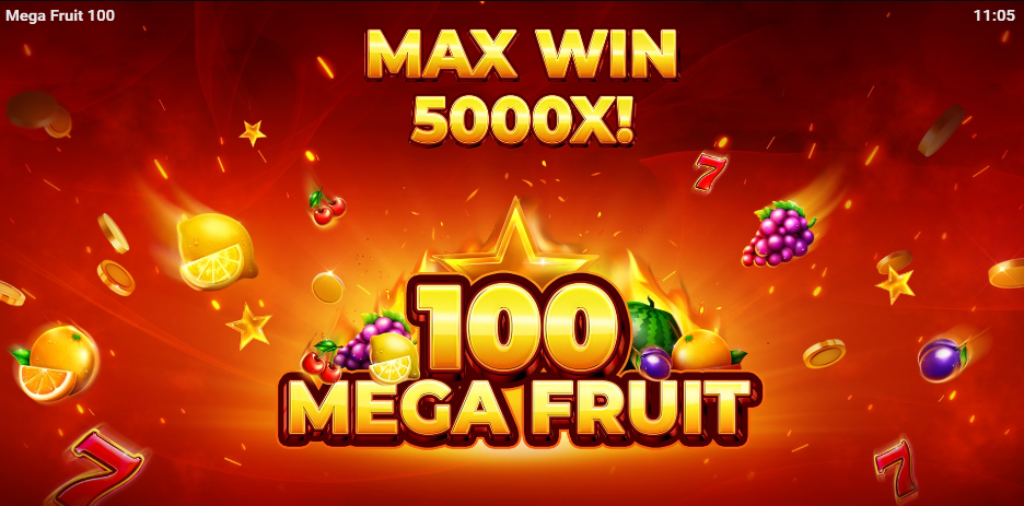 100 Mega Fruits online slot game