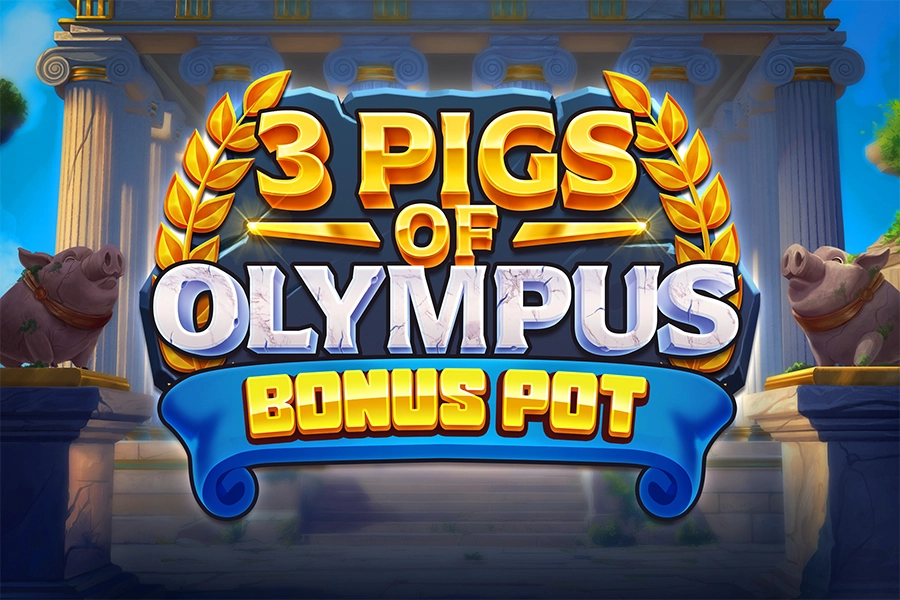 3 Pigs of Olympus Bonus Pot slot game artwork from the legacy Casino Context page
