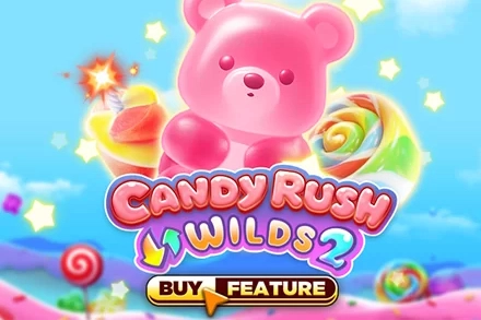 Candy Rush Wilds 2 slot game by Microgaming (M2Play)