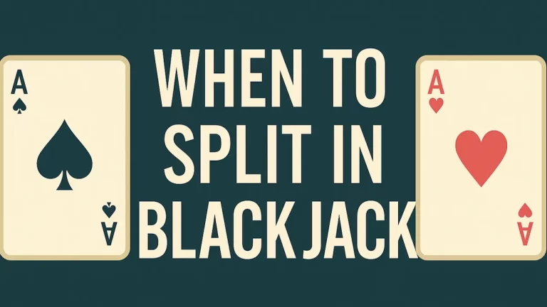 When to split in Blackjack