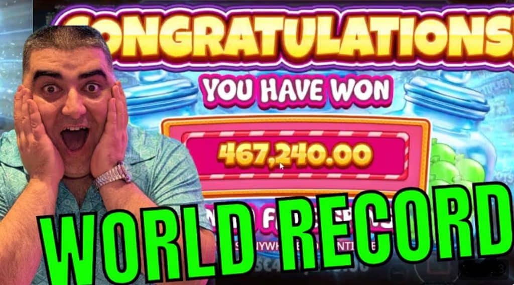 NG Slot reacts to winning a massive sweeps coin jackpot