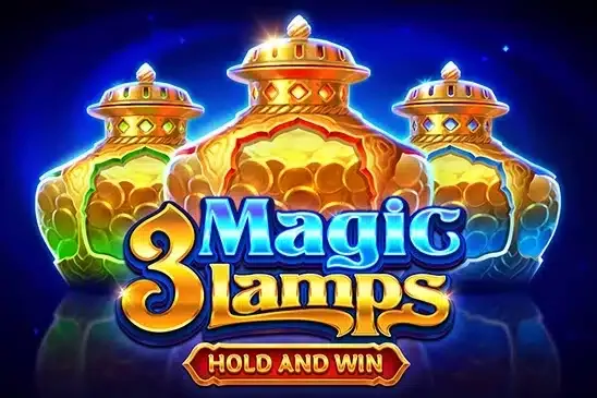 3 Magic Lamps: Hold and Win slot game artwork from the legacy Casino Context page