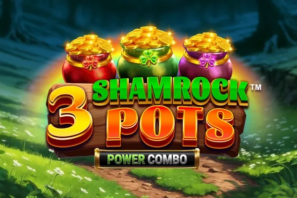 3 Shamrock Pots: Power Combo slot game artwork from the legacy Casino Context page