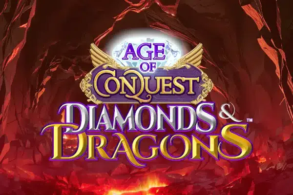 Age of Conquest: Diamonds and Dragons slot game artwork from the legacy Casino Context page