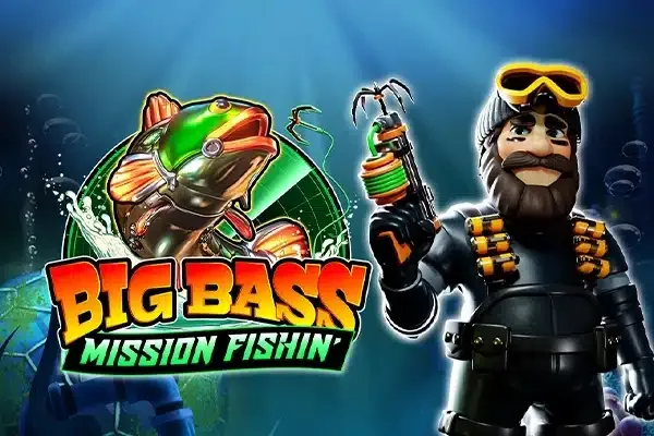 Big Bass Mission Fishin' slot game artwork from the legacy Casino Context page