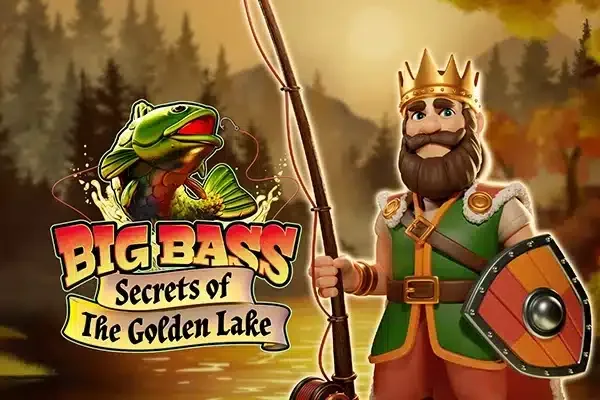 Big Bass Secrets of the Golden Lake slot game artwork from the legacy Casino Context page