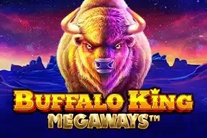 Buffalo King Megaways™ slot game artwork from the legacy Casino Context page