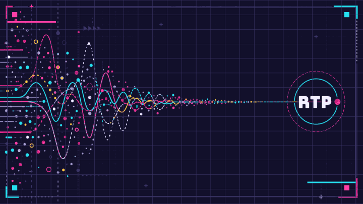 Irregular short-run result traces settling toward a long-run RTP reference.
