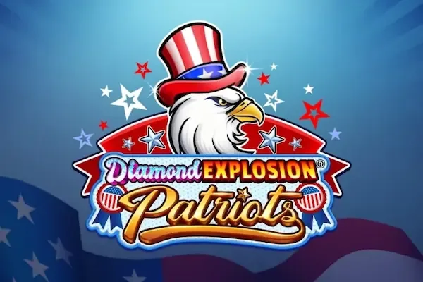 Diamond Explosion® Patriots slot game artwork from the legacy Casino Context page