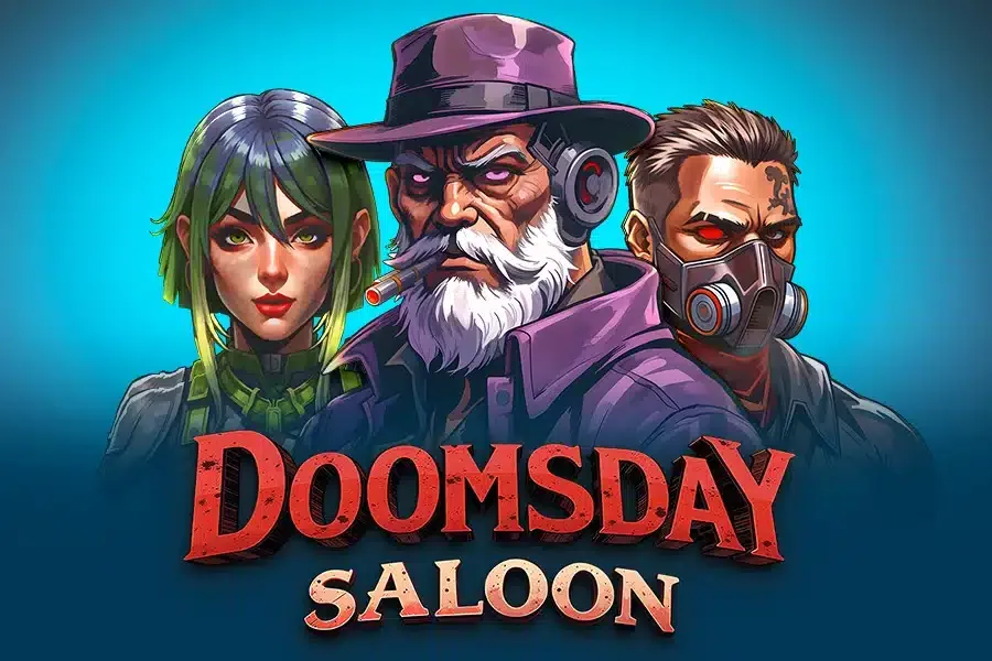 Doomsday Saloon slot game artwork from the legacy Casino Context page