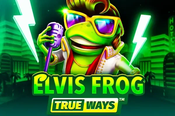 Elvis Frog TRUEWAYS slot game artwork from the legacy Casino Context page