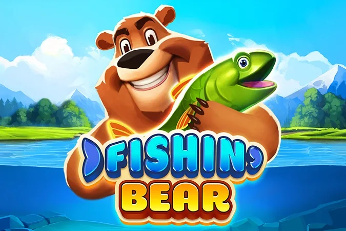 Fishin' Bear slot game artwork from the legacy Casino Context page