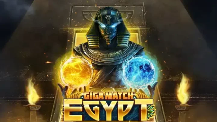 Giga Match® Egypt slot game artwork from the legacy Casino Context page