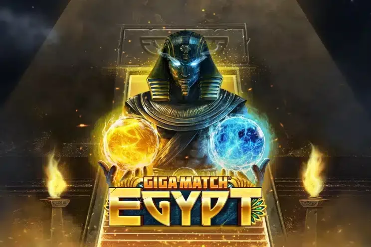 Giga Match® Egypt slot game artwork from the legacy Casino Context page