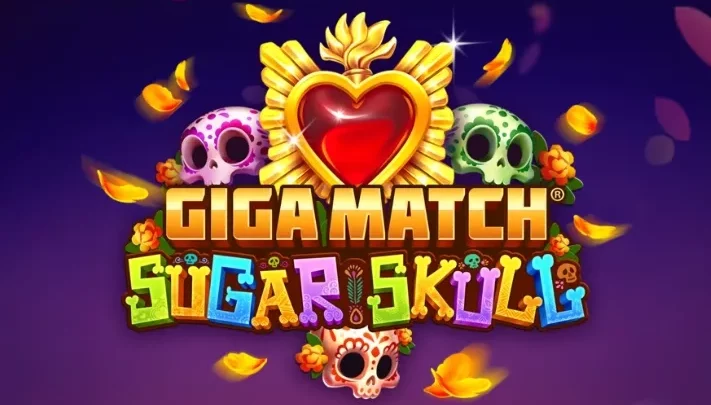 Giga Match® Sugar Skull slot game artwork from the legacy Casino Context page