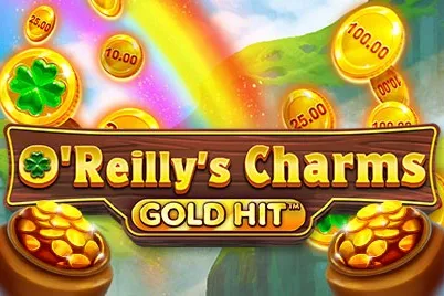 Gold Hit: O'Reilly's Charms slot game artwork from the legacy Casino Context page