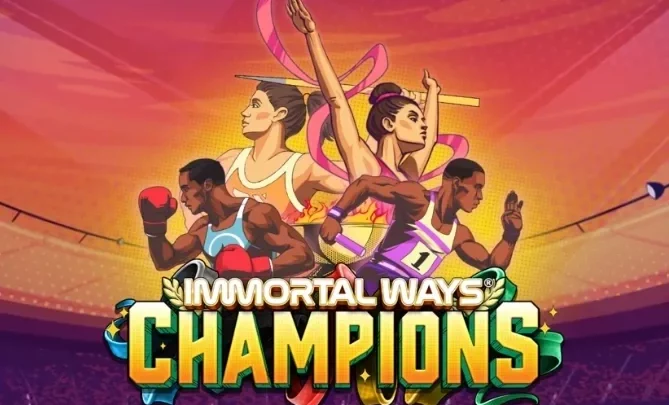 Immortal Ways® Champions slot game artwork from the legacy Casino Context page