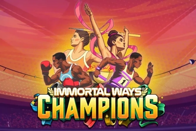 Immortal Ways® Champions slot game artwork from the legacy Casino Context page