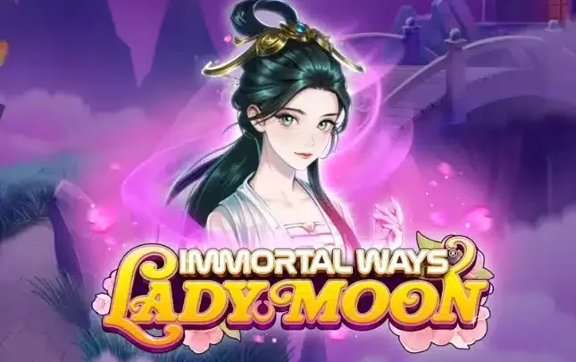 Immortal Ways® Lady Moon slot game artwork from the legacy Casino Context page