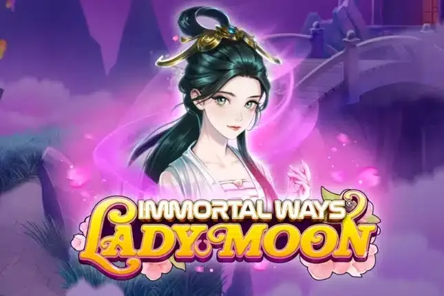 Immortal Ways® Lady Moon slot game artwork from the legacy Casino Context page