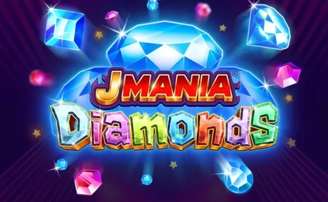 J Mania® Diamonds slot game artwork from the legacy Casino Context page