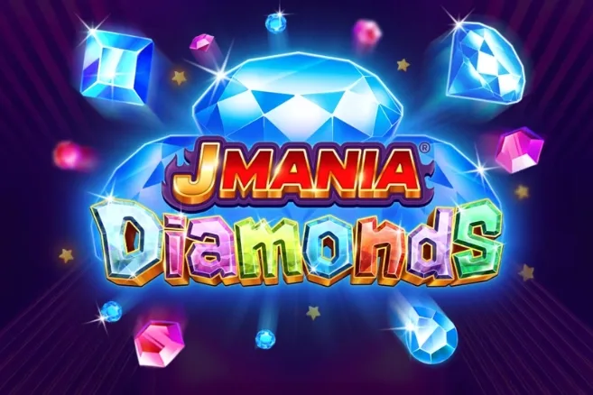 J Mania® Diamonds slot game artwork from the legacy Casino Context page