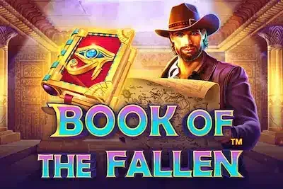 Book of the Fallen™ slot game artwork from the legacy Casino Context page