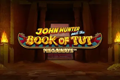 John Hunter and the Book of Tut Megaways™ slot game artwork from the legacy Casino Context page
