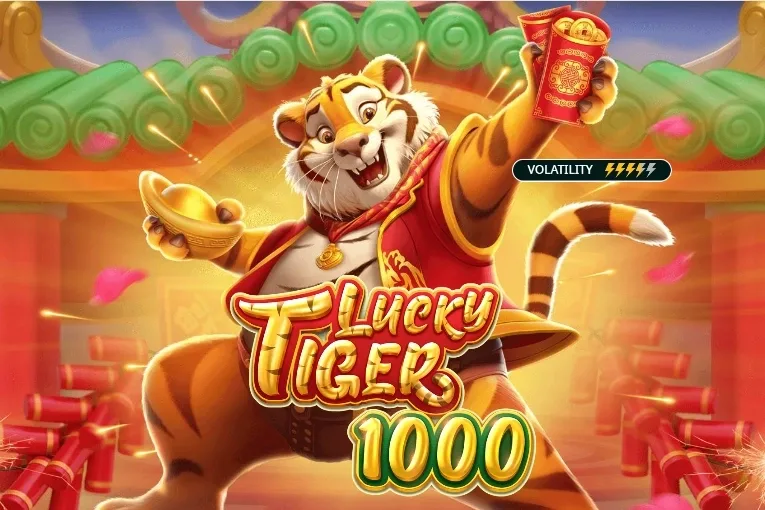 Lucky Tiger 1000™ slot game artwork from the legacy Casino Context page