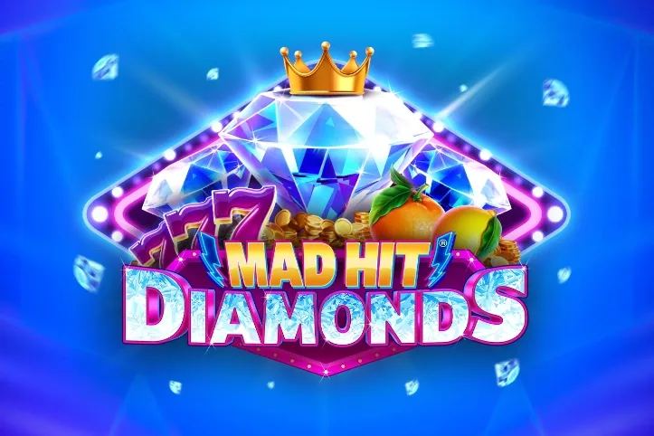 Mad Hit® Diamonds slot game artwork from the legacy Casino Context page