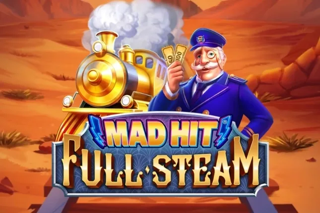 Mad Hit® Full Steam slot game artwork from the legacy Casino Context page