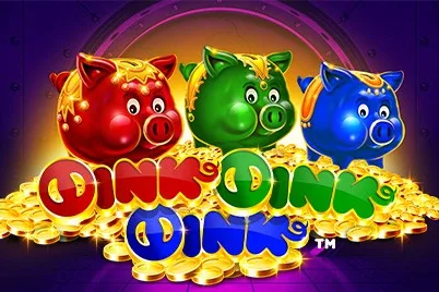 Oink Oink Oink slot game artwork from the legacy Casino Context page