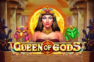 Queen of Gods™ slot game artwork from the legacy Casino Context page