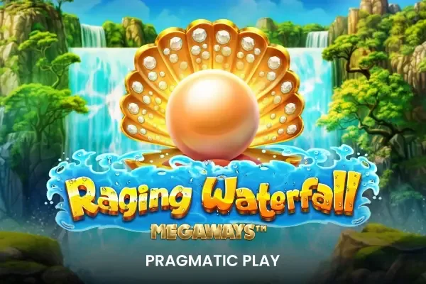 Raging Waterfall Megaways™ slot game artwork from the legacy Casino Context page