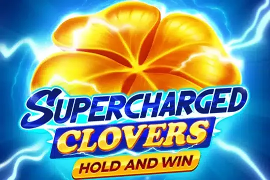 Supercharged Clovers: Hold and Win slot game artwork from the legacy Casino Context page