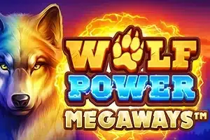 Wolf Power Megaways slot game artwork from the legacy Casino Context page